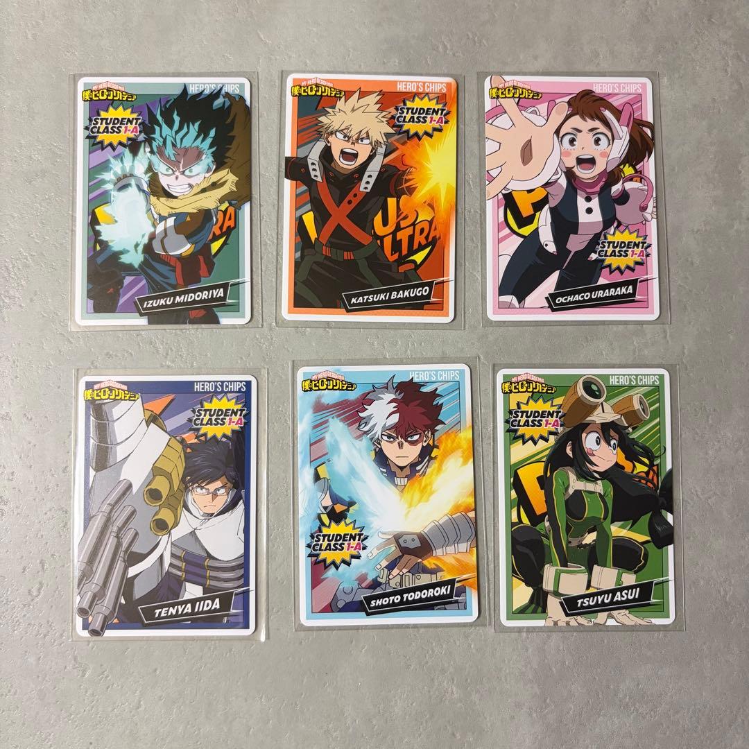 ヒーローズチップス3 カードセット 全49種　コンプリート　ヒロアカ