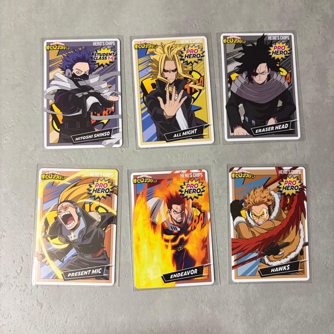 ヒーローズチップス3 カードセット 全49種　コンプリート　ヒロアカ