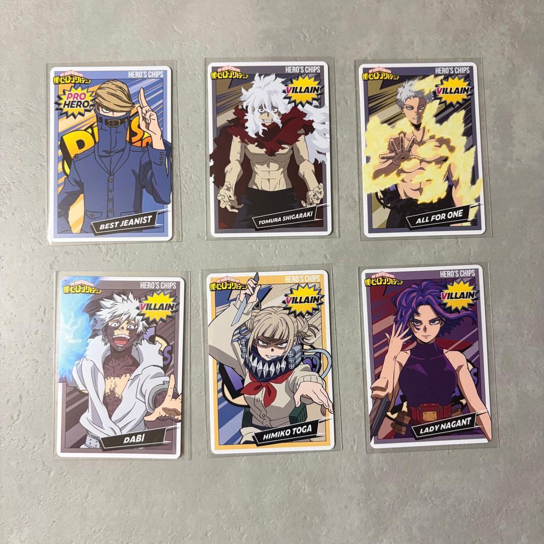ヒーローズチップス3 カードセット 全49種　コンプリート　ヒロアカ