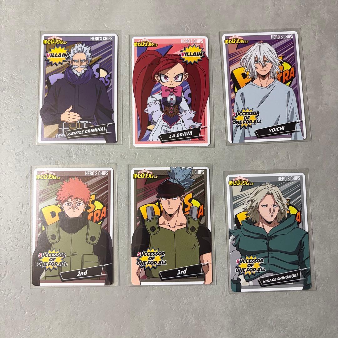 ヒーローズチップス3 カードセット 全49種　コンプリート　ヒロアカ