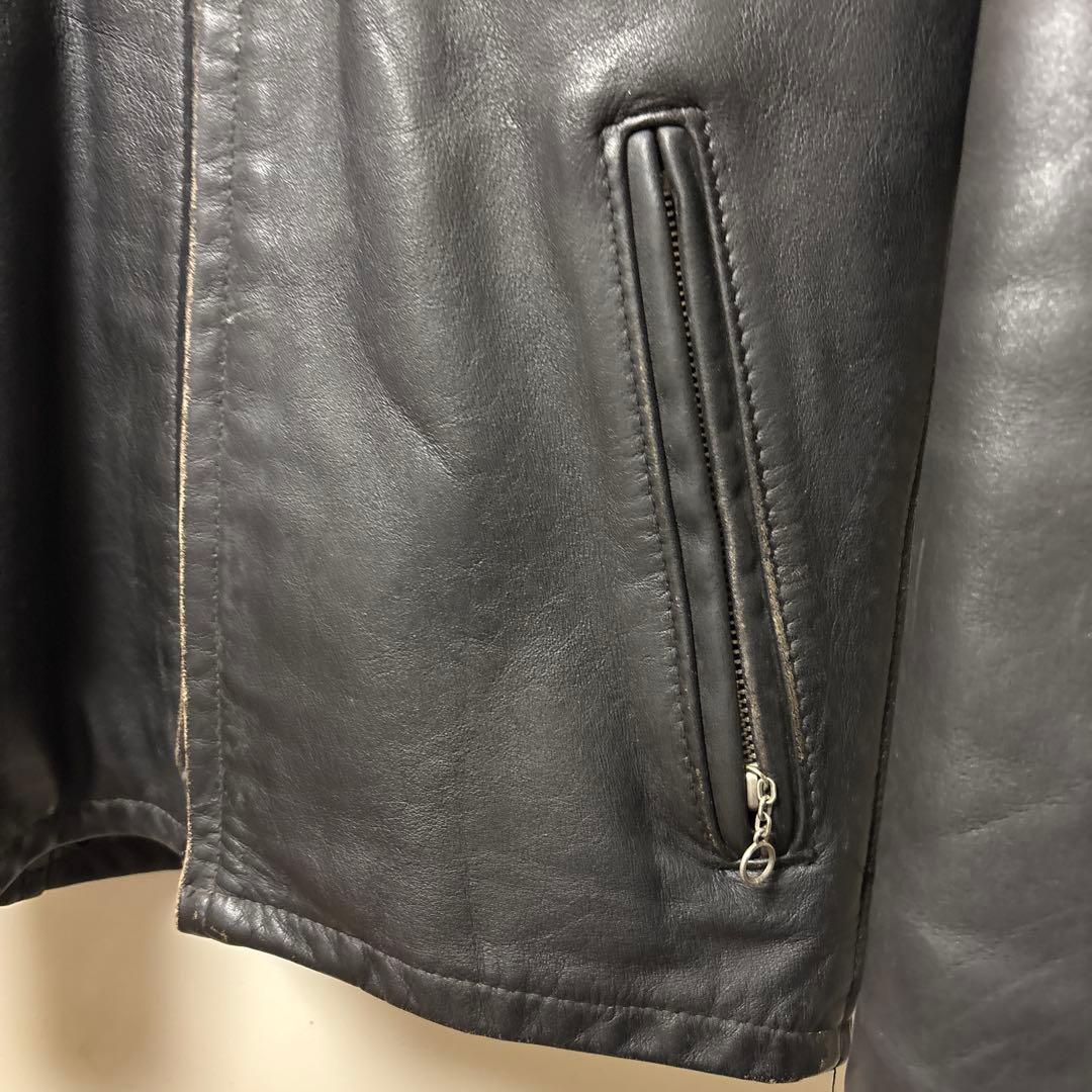 Schott ブラック レザージャケット 36