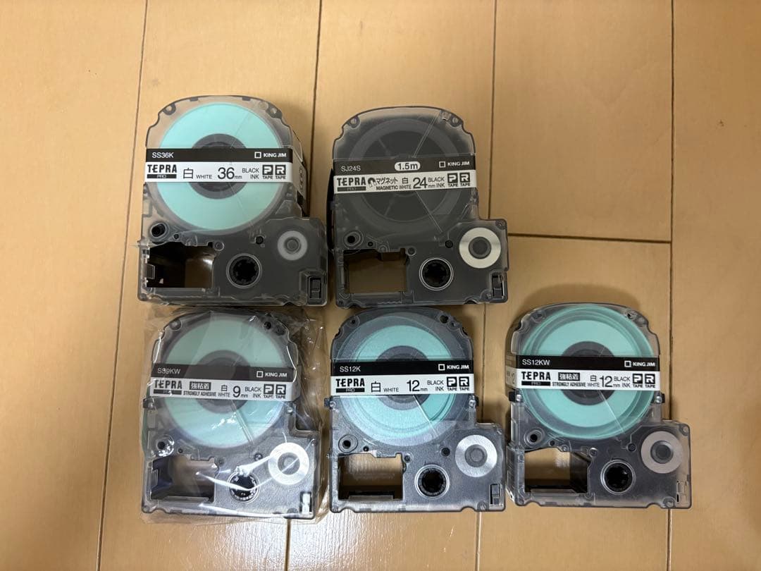 テプラ本体　ラベルセット
