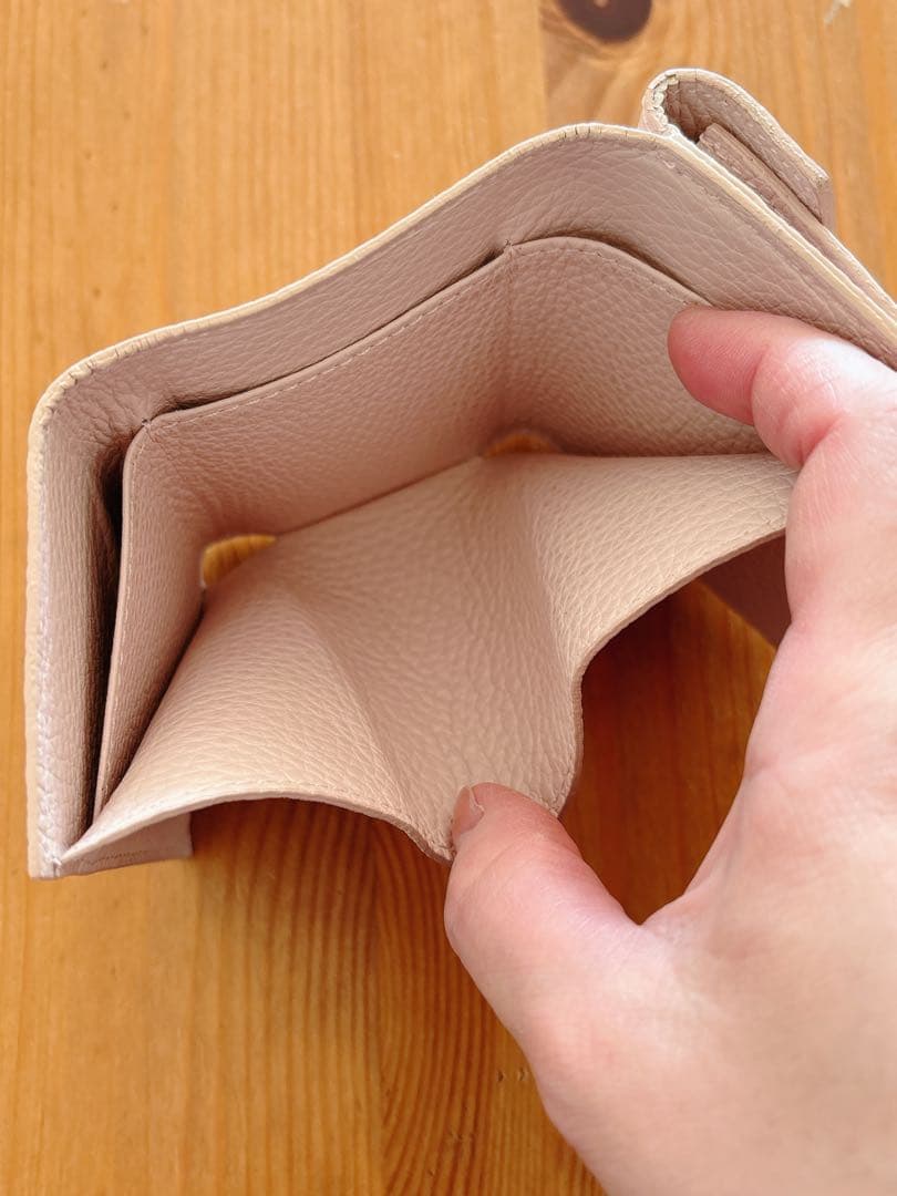 ともさかりえ⭐︎MYWEAKNESS 三つ折り財布/PALE PINK