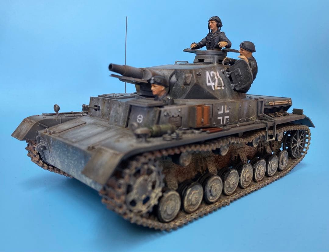 TAMIYA  ドイツⅣ号戦車M型　塗装済み