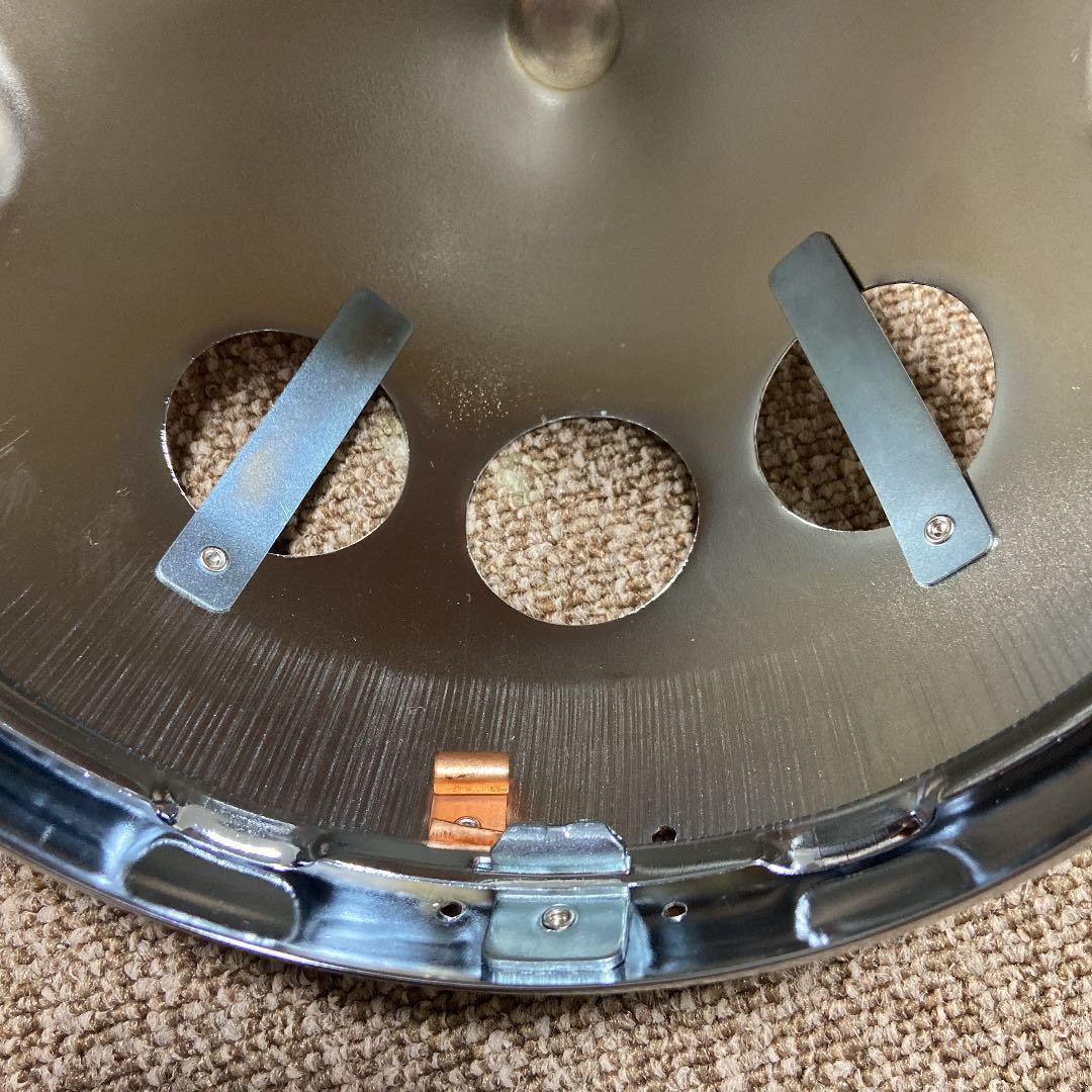 英国製 Lucas ルーカス ライト シェル 三穴 グロメット 固定金具 セット