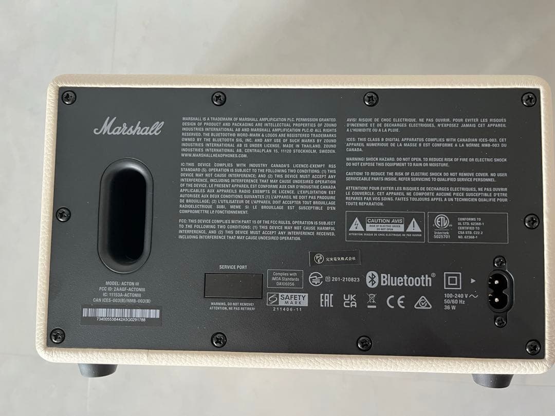 Marshall ACTON III Bluetooth スピーカー