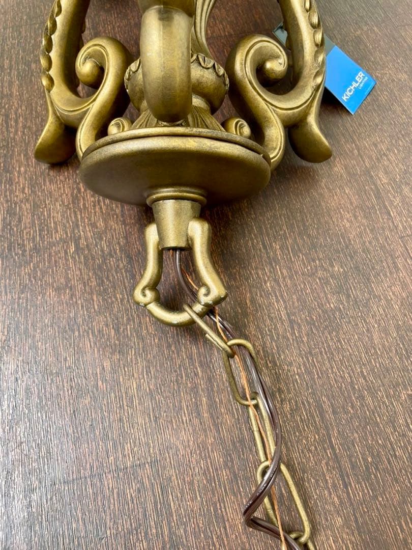 【希少廃盤】Kichler（キチラー） 大型 アンティーク ペンダントライト