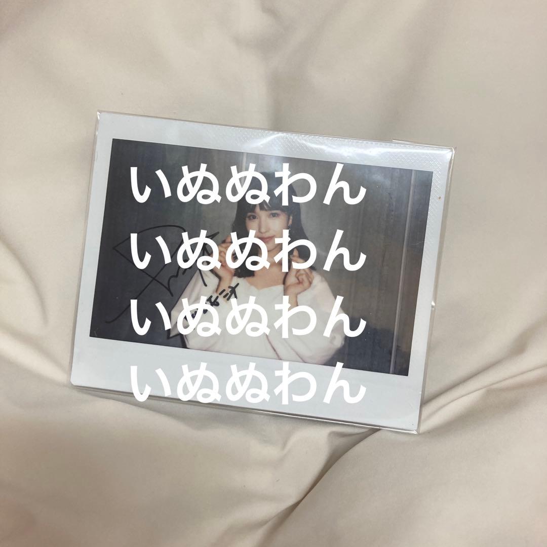 TWICE ミナ 直筆サイン入り チェキ