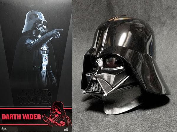 MMS388 ヘルメット ホットトイズ ダース・ベイダー ローグワン 1/6