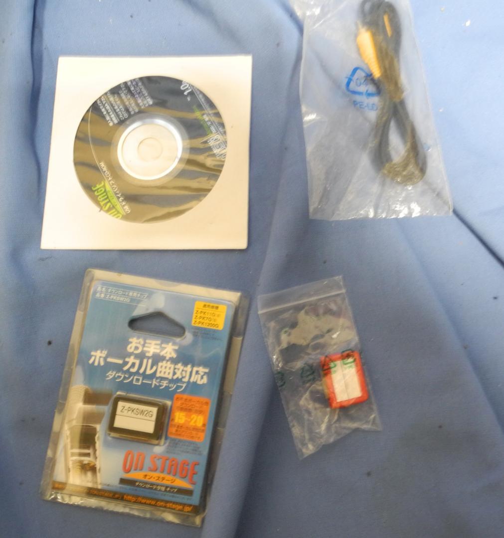 オン・ステージ　ON・STAGE　パーソナルカラオケ　Z-PK90GF　動作品