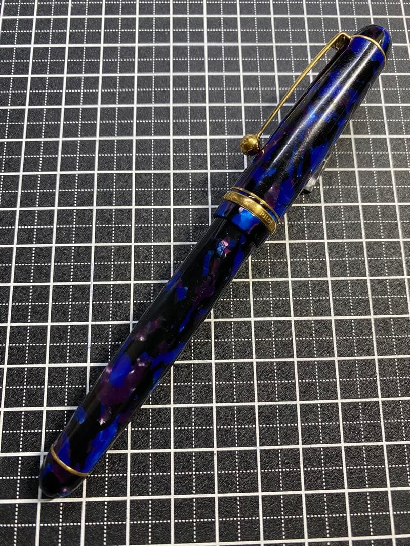 PILOT CUSTOM LE BLUE 万年筆　字幅M