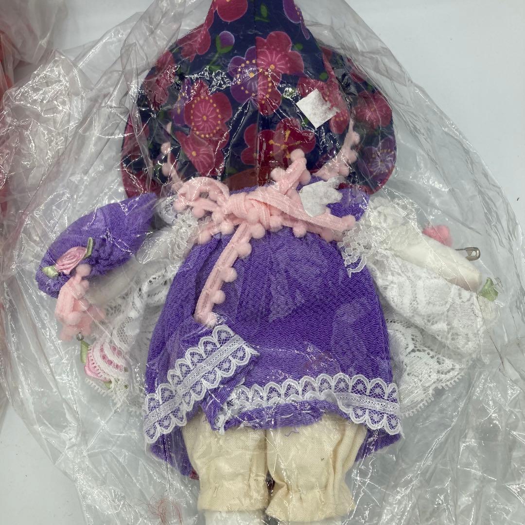 ⭐️新品未開封　昭和レトロ　文化人形　2人セット