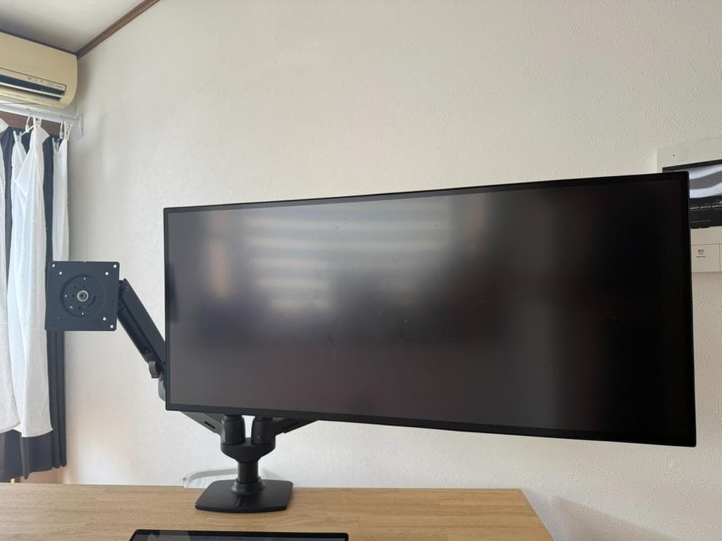 ergotron lx デュアルモニターアーム ブラック