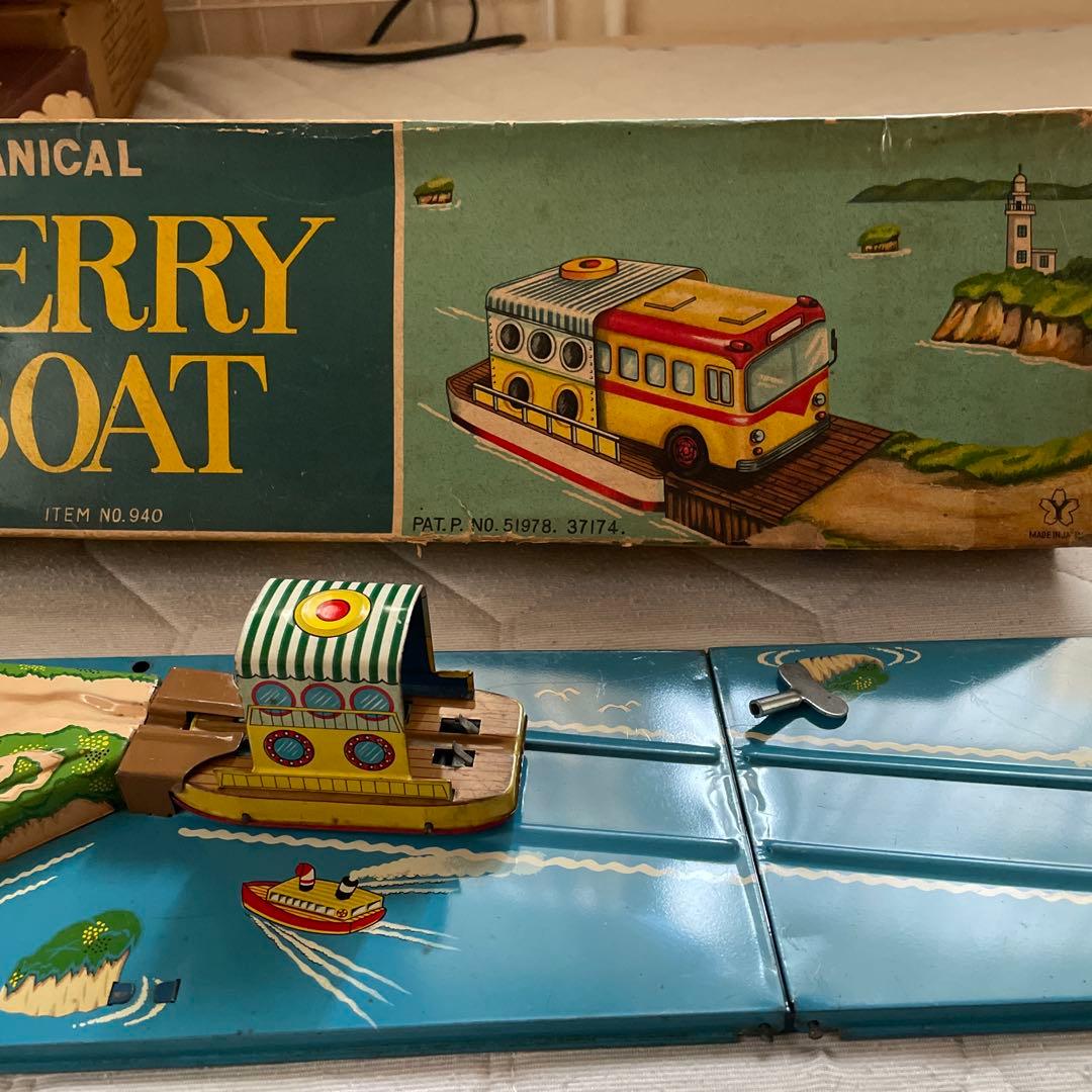 米澤　メカニカル フェリーボート 940ゼンマイ仕掛け