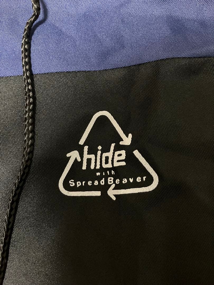 hide & Spread Beaver ジップアップジャケット　Lサイズ