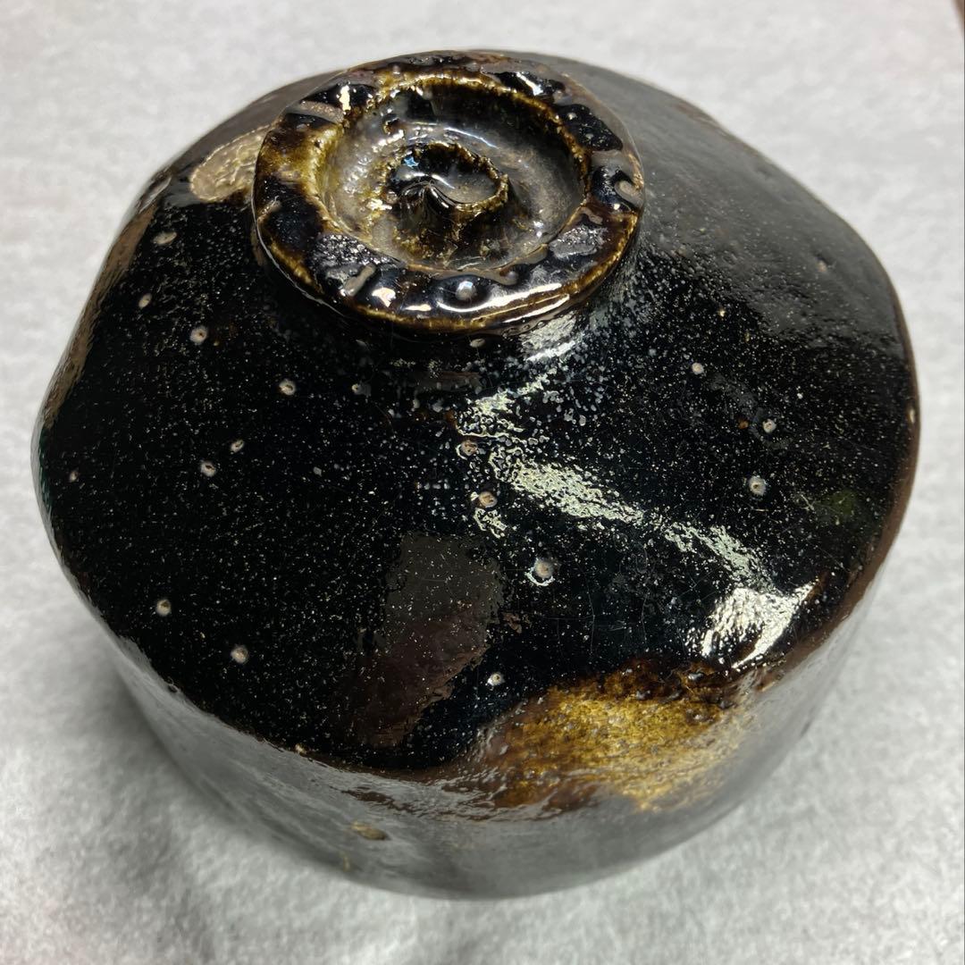 十一代楽吉左衛門　慶入　黒茶碗