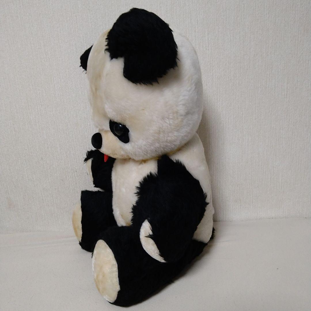 ▲昭和レトロ 大きなパンダのぬいぐるみ　ビンテージ