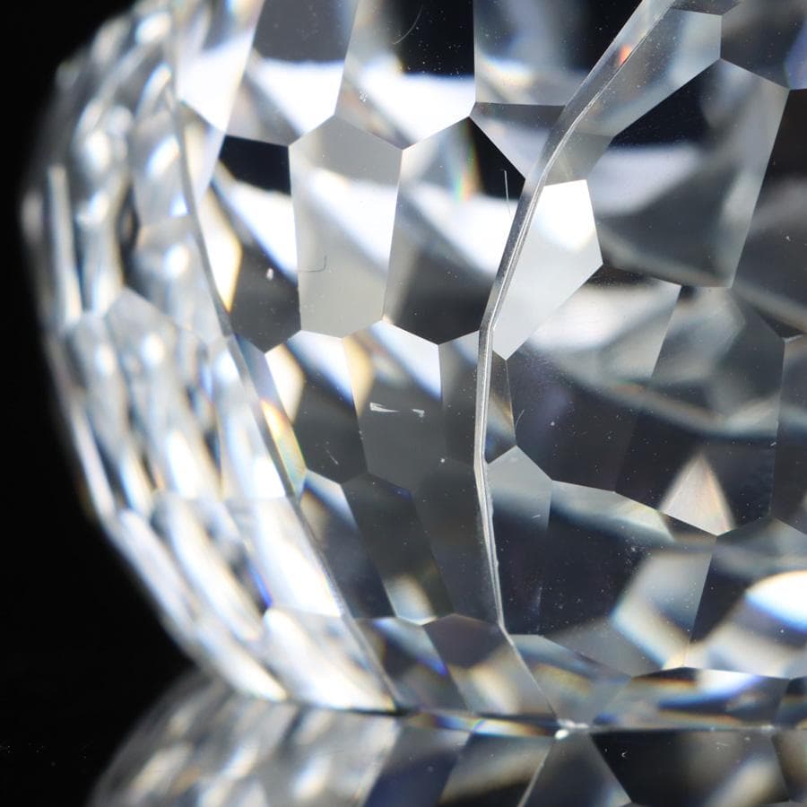 Y2435-10 スワロフスキー クリスタル グリズリー 熊 オブジェ