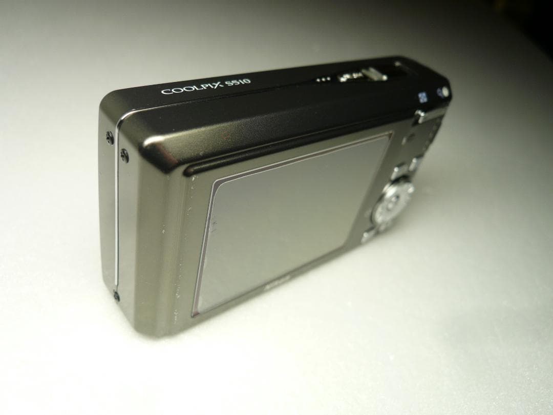 Nikon★COOLPIX S510⭐️極美品⭕️安心の実働品❤️ガンメタの輝き