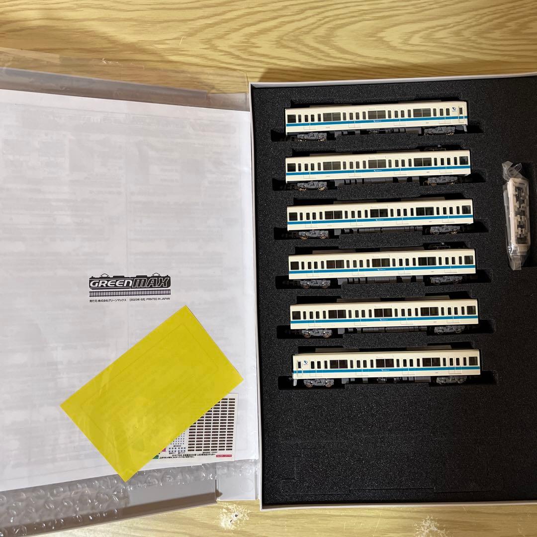 Nゲージ　小田急8000形(更新車　白ライト)6両編成(動力付き)4両編成