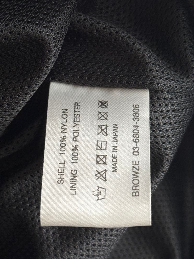 ジャケット・アウター ENNOY 23AW Nylon Track Suit Set Up Black