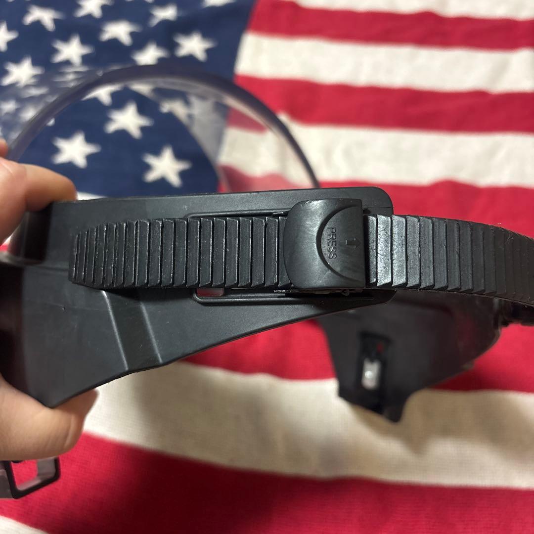 実物PAULSONフェイスシールド米警察装備CAGE CODE12858 B36