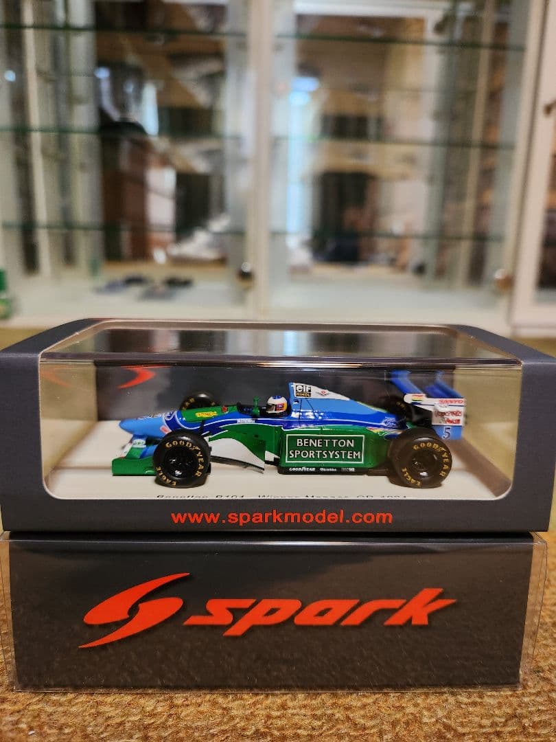 ミニカー 1/43 Spark Benetton B194 Monaco GP 1994