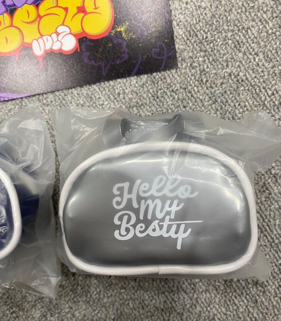 BE:FIRST ミニボストンチャーム　愛知&福井限定色　シルバー&ネイビー