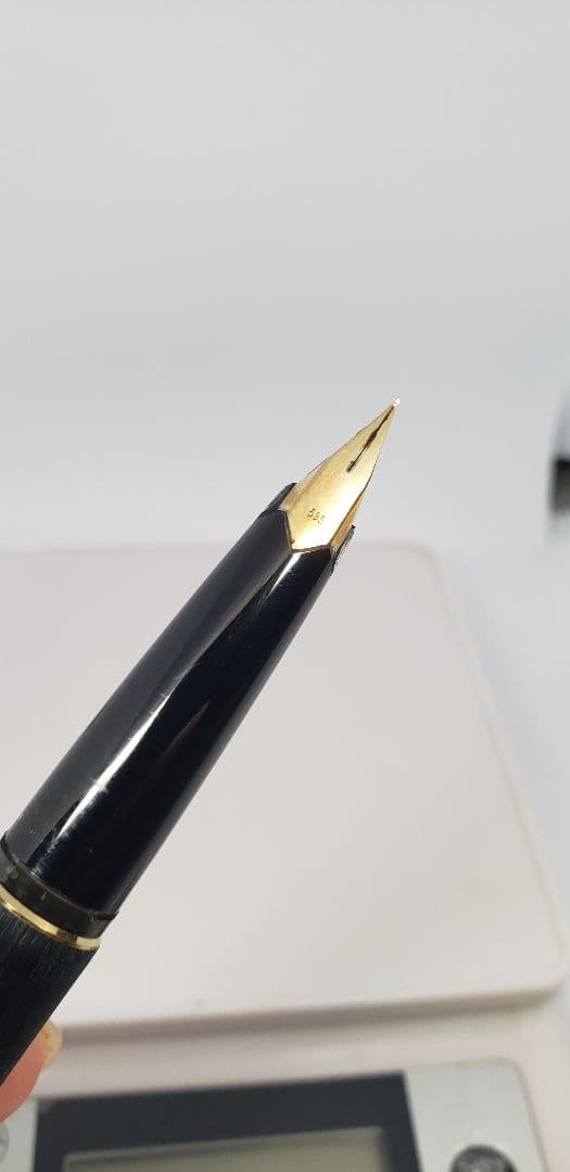 モンブラン 万年筆 木軸　585刻印　k14