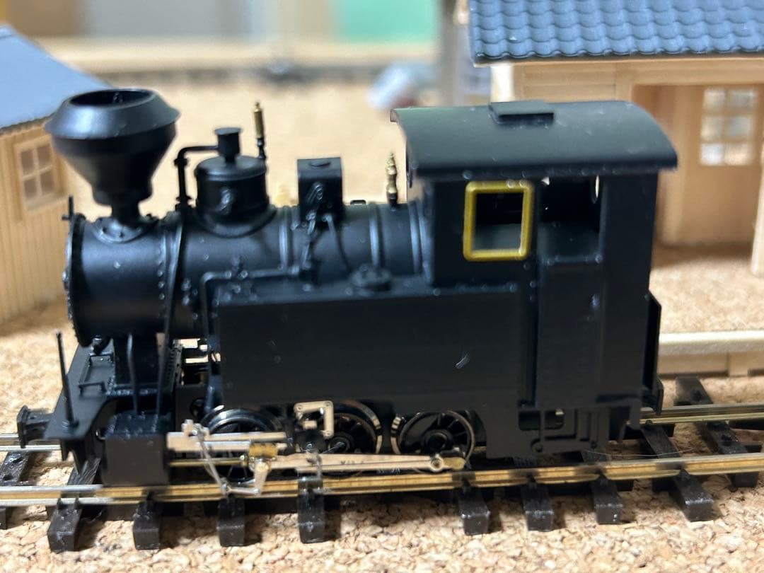 ワールド工芸　1/87 9㎜　丸瀬布雨宮21号　蒸気機関車