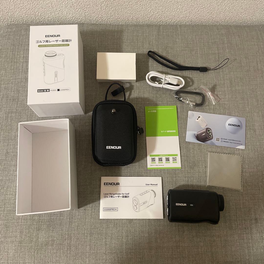 ヌ*イ様 【美品】EENOUR ゴルフ用レーザー距離計 U1000PRO+