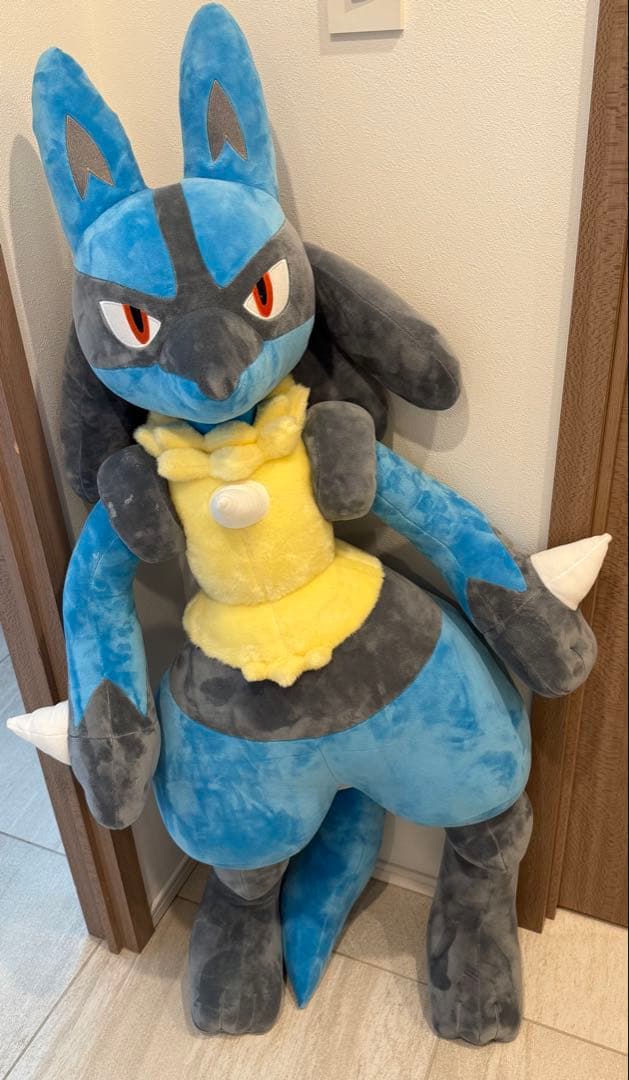 等身大　ルカリオ 大きいぬいぐるみ　ポケモンセンター　正規品