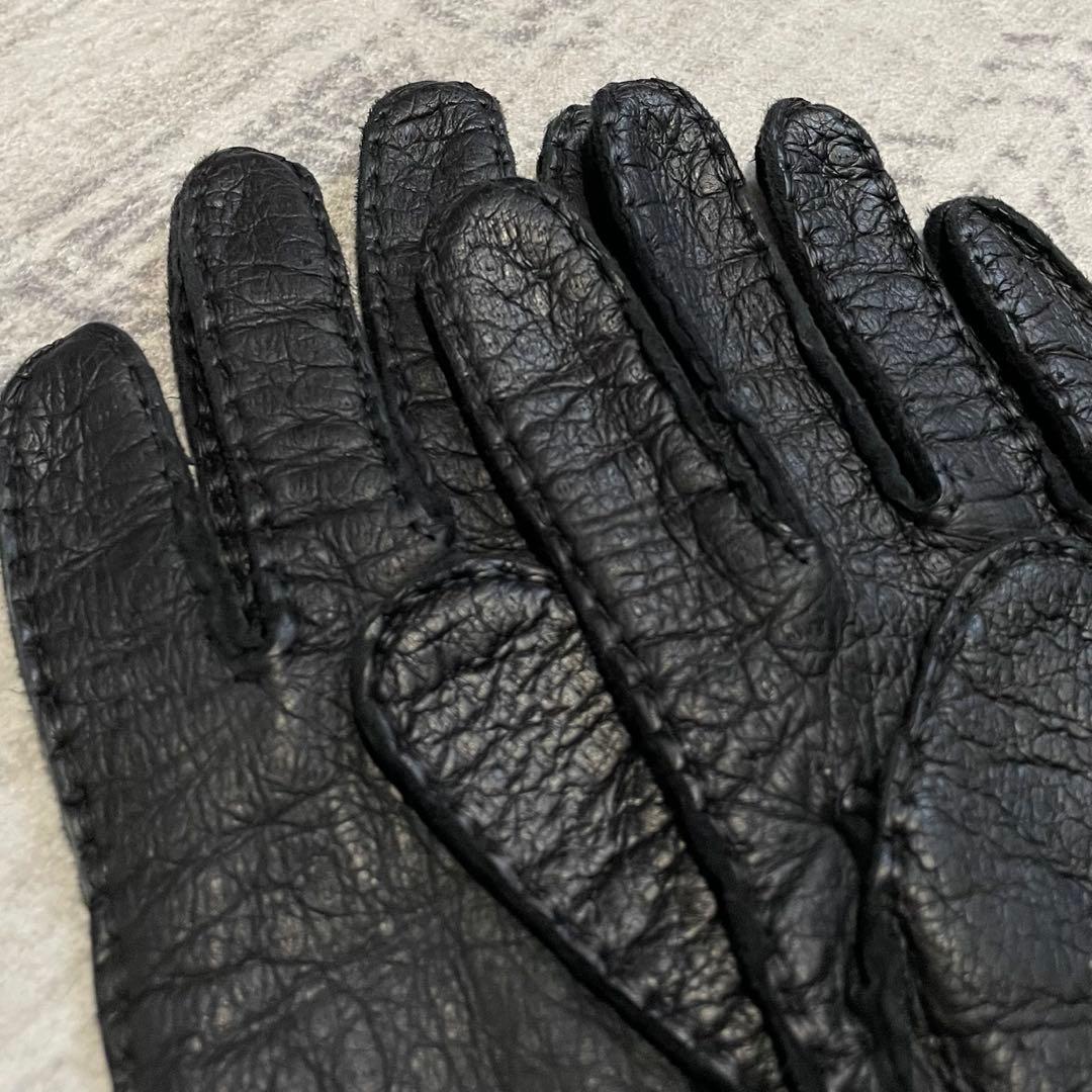 メローラ ペッカリー 黒 革手袋 グローブ MEROLA