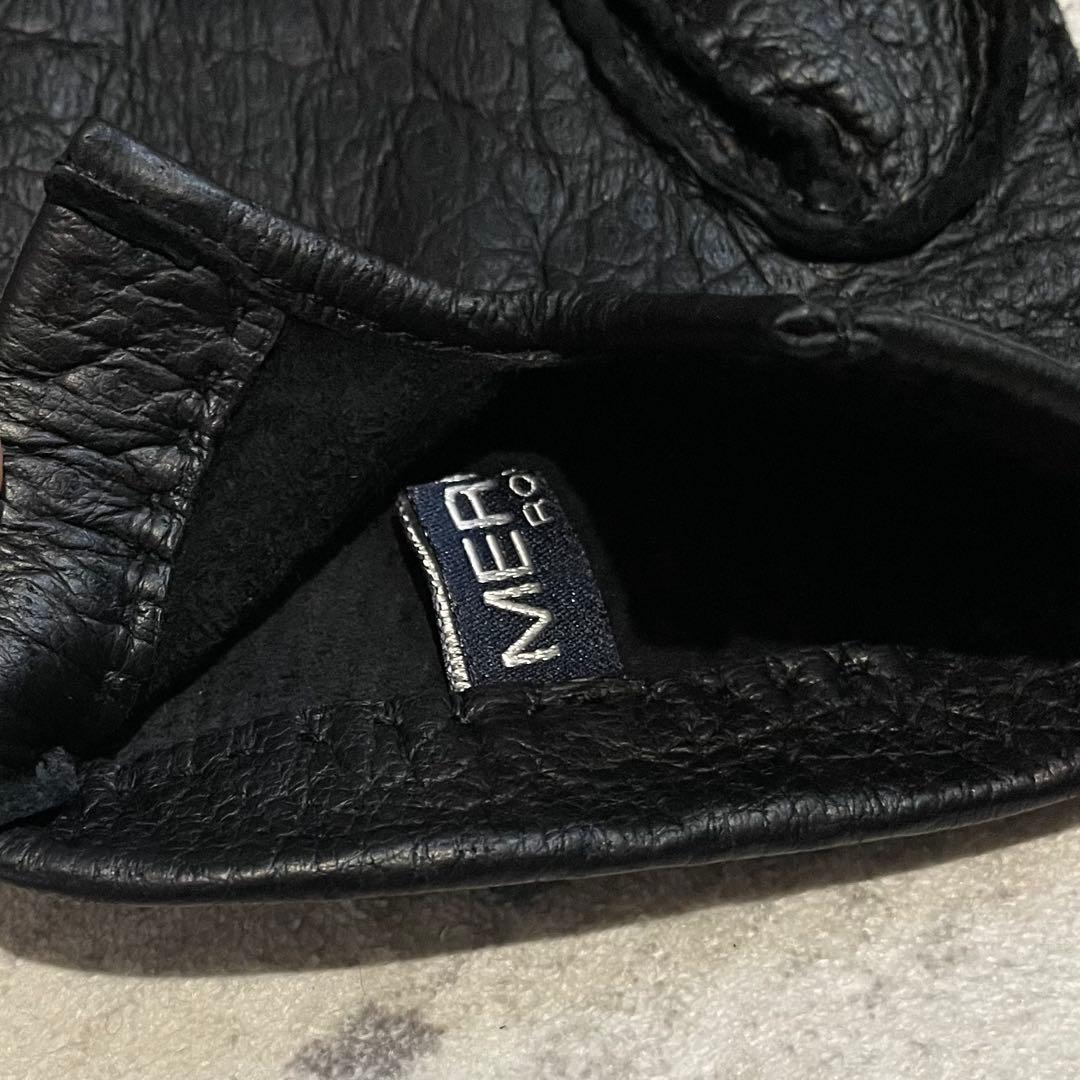 メローラ ペッカリー 黒 革手袋 グローブ MEROLA