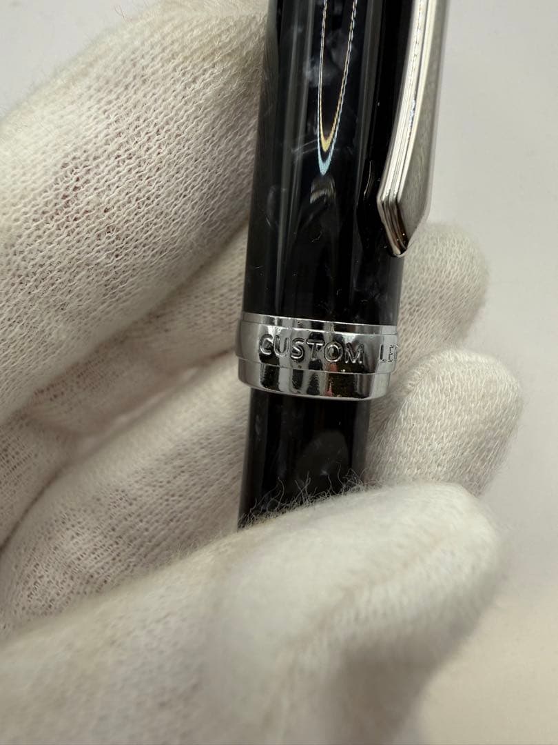 PILOT パイロット　ボールペン・万年筆セット ブラック　イニシャル付き