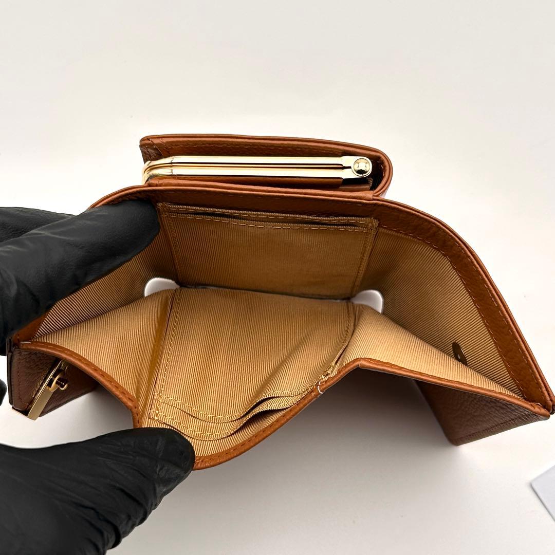 ✨極美品✨ サマンサタバサ 三つ折り財布 センターバックル 折り財布 未使用級