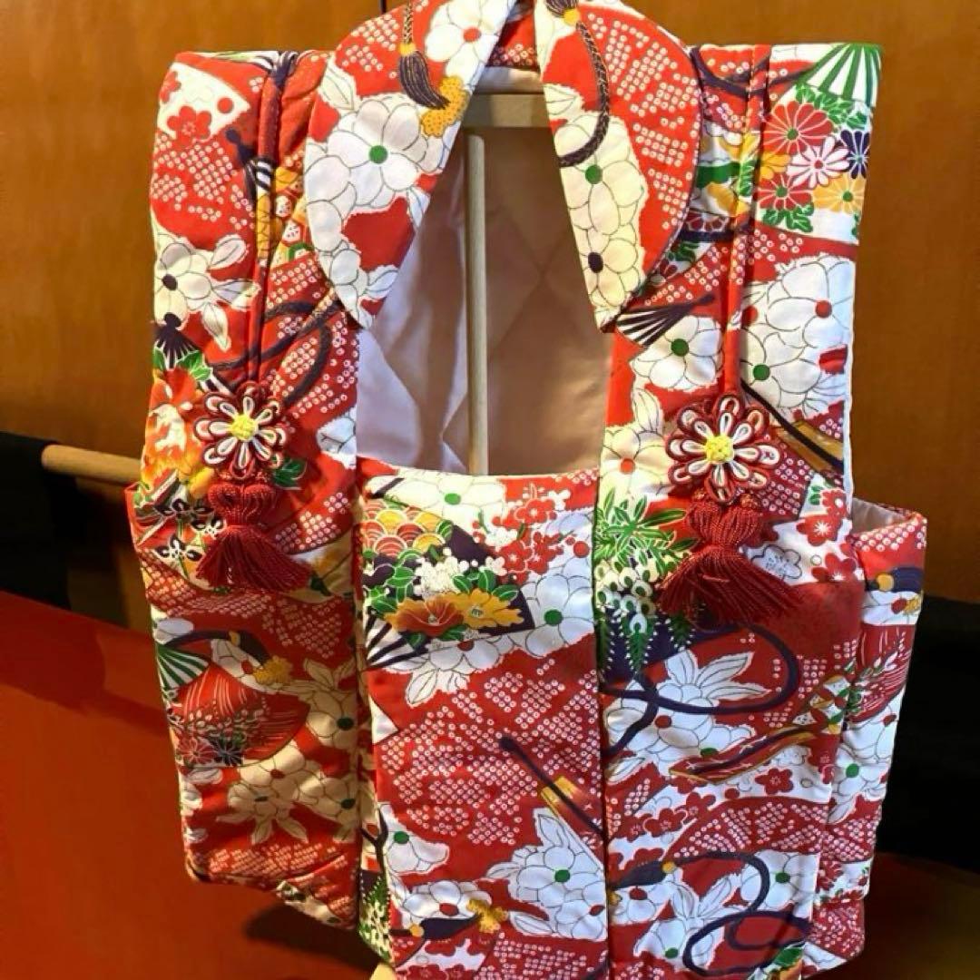 御京雛③平安春峰作　雛人形　三段飾り　お雛様　京都西陣織り　ひな人形3段　桜刺繍