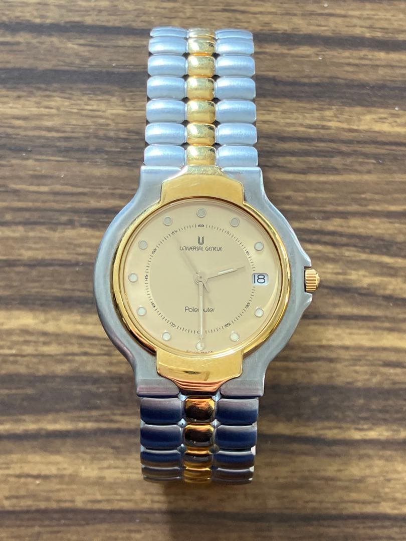 稼働品／Universal Geneve Polerouter ポールルーター