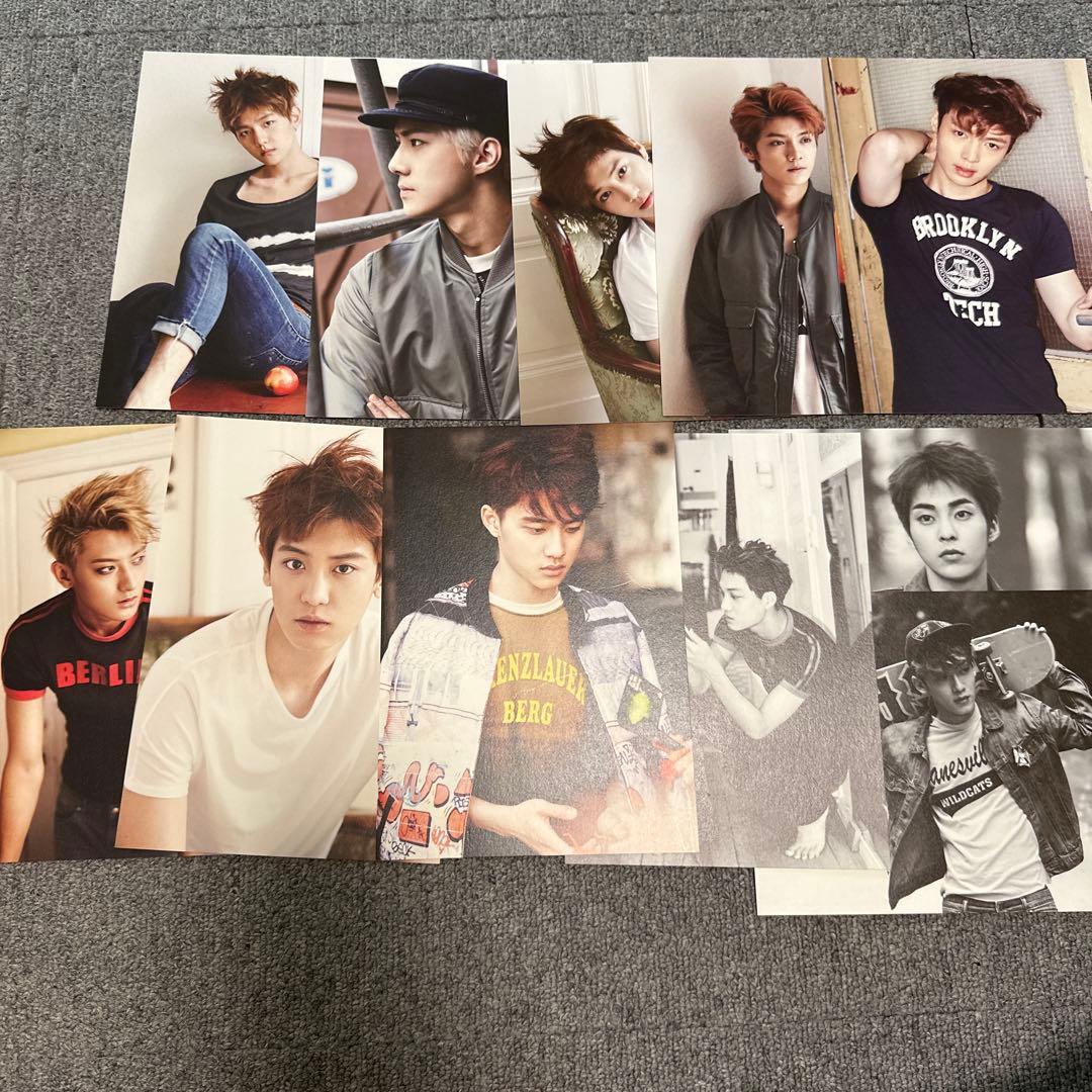 EXO◇die JUNGS◇写真集 完全版 3冊セット ポストカード