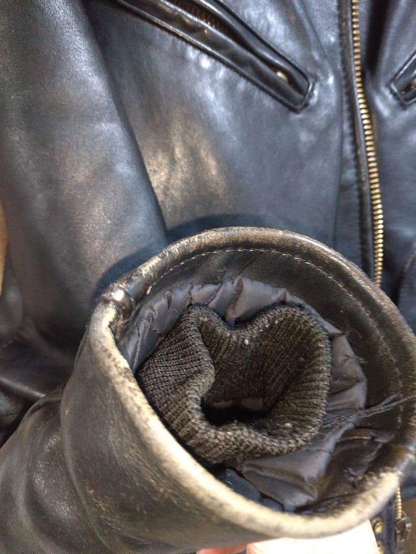 ペ*ソ様 バンソン VANSON ライダース 40　 タロンジップ　ヴィンテージ