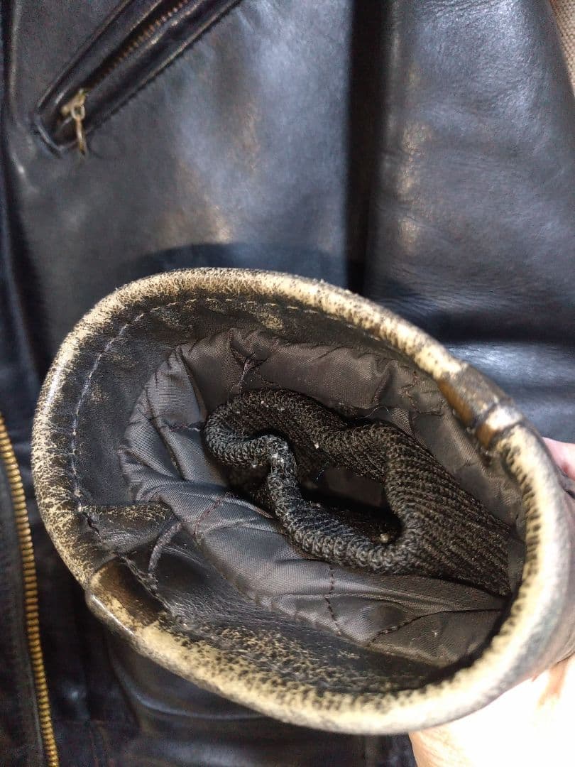 ペ*ソ様 バンソン VANSON ライダース 40　 タロンジップ　ヴィンテージ