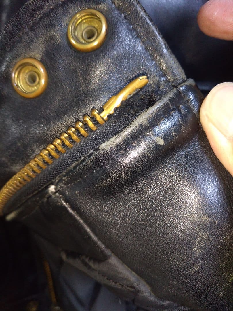 ペ*ソ様 バンソン VANSON ライダース 40　 タロンジップ　ヴィンテージ