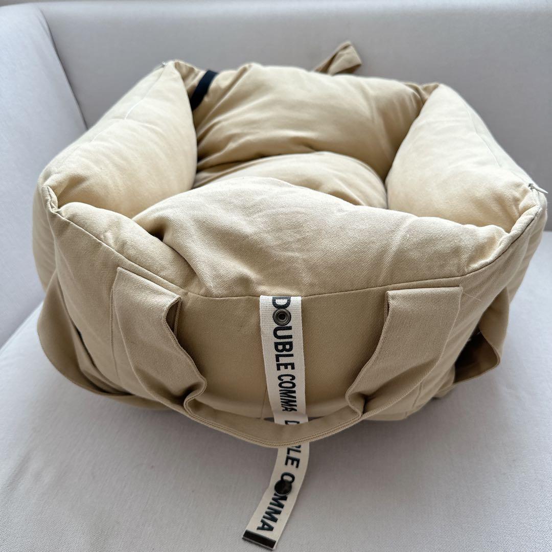 【DOUBLE COMMA】multi cushion bag ベージュ