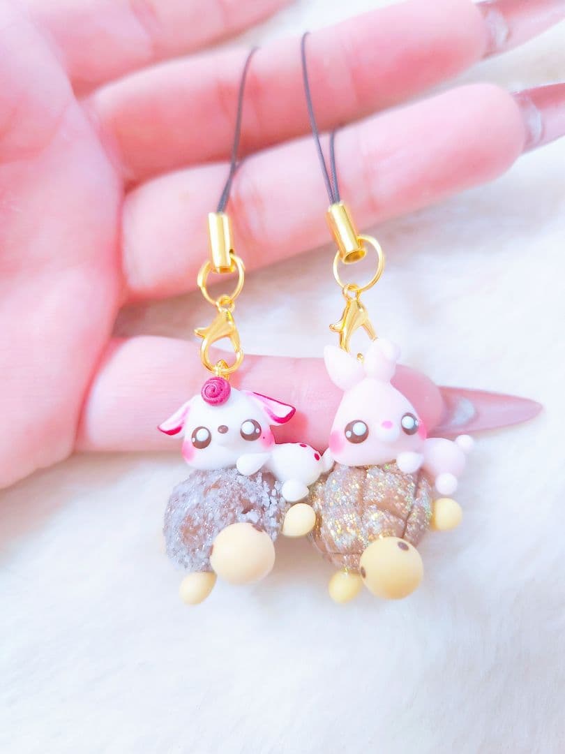 いちご③　フェイクスイーツ　樹脂粘土　スイーツデコ