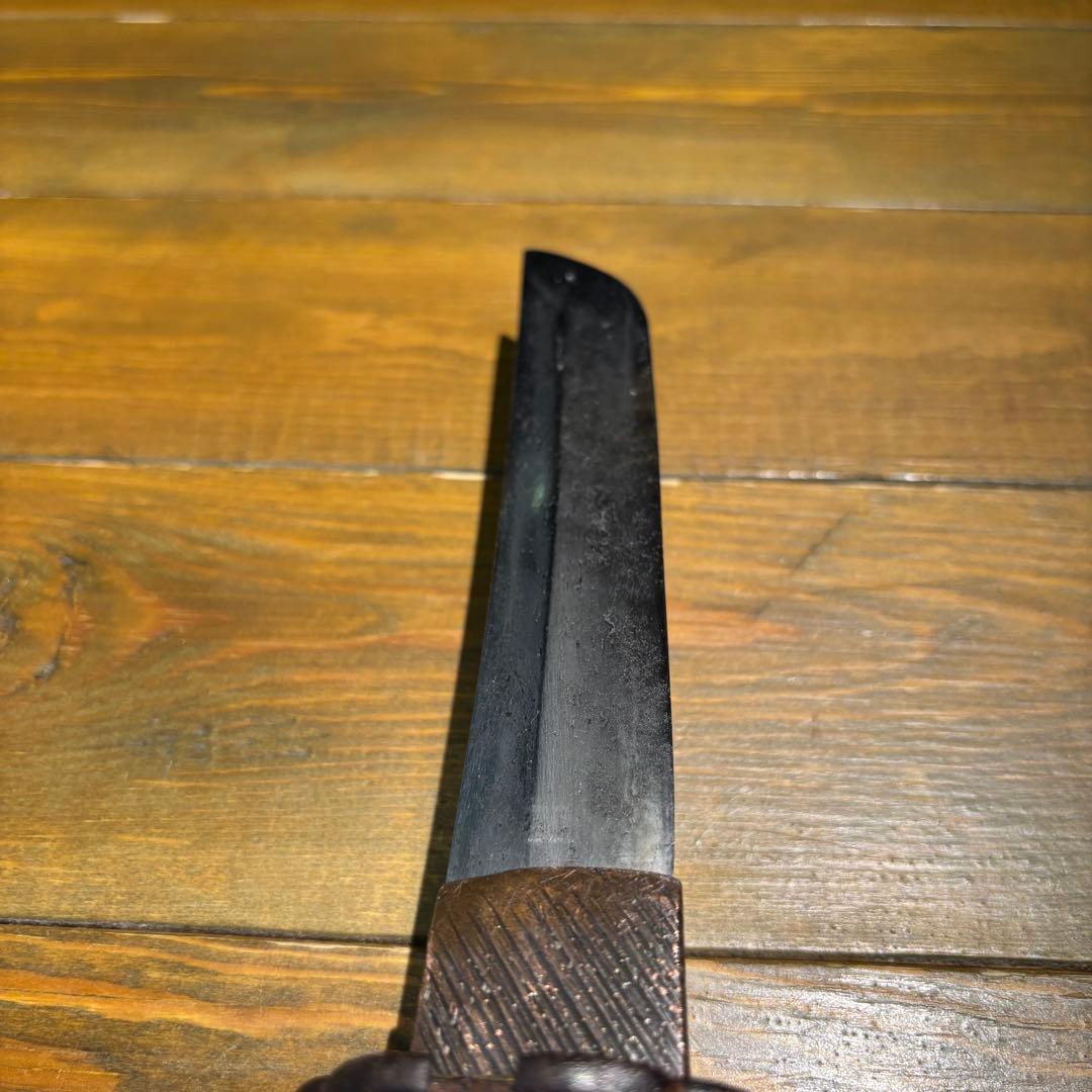 日本刀残欠クラフトナイフNo.83 筑前国住宗次 茎