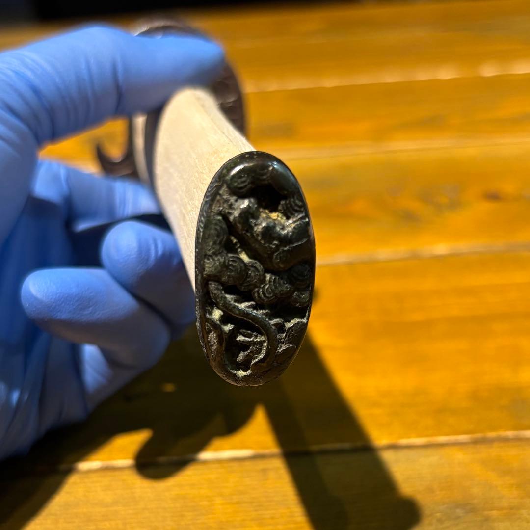 日本刀残欠クラフトナイフNo.83 筑前国住宗次 茎