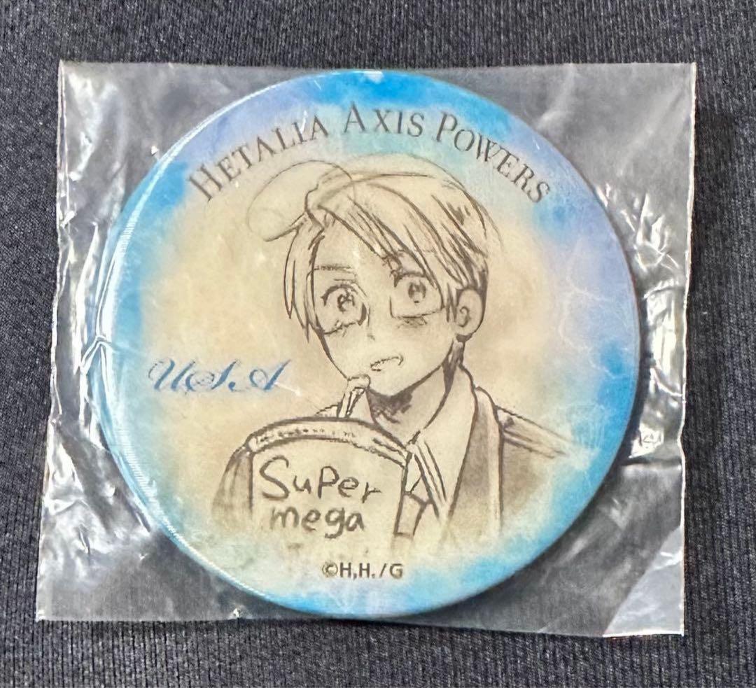 ヘタリア　チェンジング缶バッジ　アメリカ　カナダ