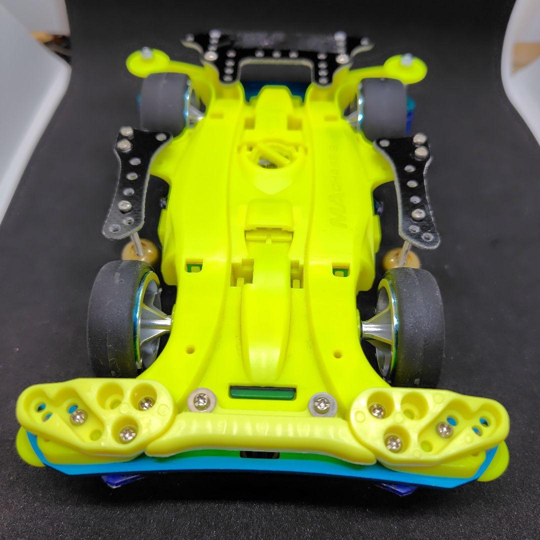 ミニ四駆完成品　シューティングプラウドスタークリアーブルースペシャル