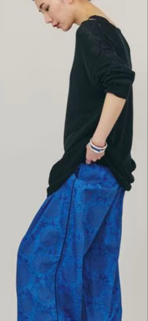 カレンソロジー　コクーンパンツ　ひまわり