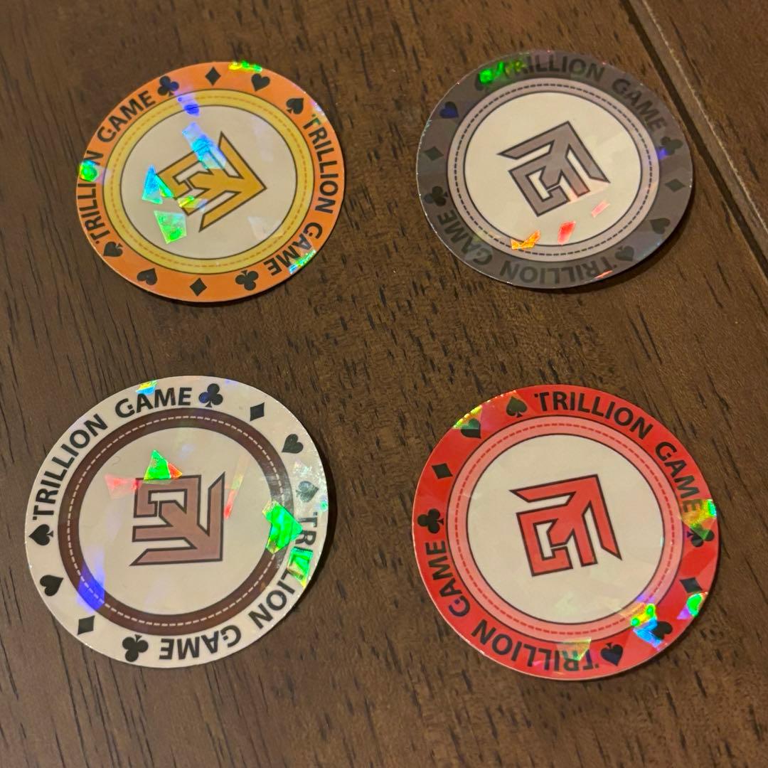 トリリオンゲームステッカー